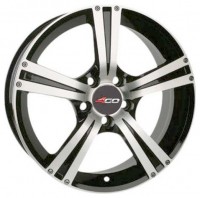 Wheels 4Go 26R R16 W7 PCD5x110 ET37 DIA65.1 Silver+Black