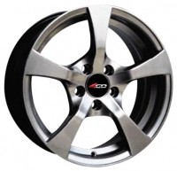 Wheels 4Go 39 R17 W7 PCD5x110 ET38 DIA65.1 Silver+Black