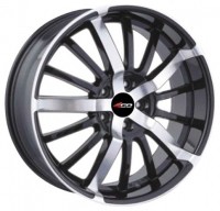 Wheels 4Go SD-099 R17 W7 PCD5x114.3 ET42 DIA73.1 Silver+Black