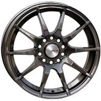 Wheels Advan 5007 R15 W6.5 PCD4x100/114.3 ET38 DIA0 Dark Gunmetal