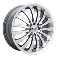 Wheels Advanti F6555 R15 W6.5 PCD4x100 ET38 DIA73.1 Silver