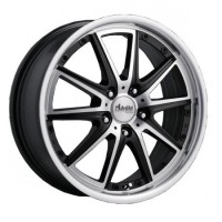 Wheels Advanti M7507 R15 W6.5 PCD4x114.3 ET38 DIA73.1 Silver+Black