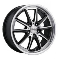 Wheels Advanti M7507 R15 W6.5 PCD5x100 ET38 DIA73.1 Silver+Black