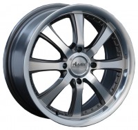 Wheels Advanti M7523 R15 W6.5 PCD4x108 ET45 DIA63.3 Silver+Black