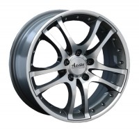 Wheels Advanti S6001 R17 W7.5 PCD5x112 ET37 DIA73.1 Silver+Black