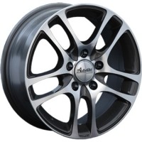 Wheels Advanti SG01 R15 W6.5 PCD5x114.3 ET45 DIA73.1 Silver+Black