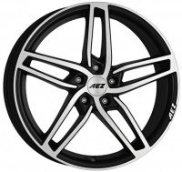 Wheels Aez Genua dark R17 W7.5 PCD5x112 ET38 DIA57.1 Black