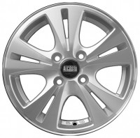 Wheels Alcasta WK-200 R14 W5.5 PCD4x100 ET38 DIA54.1 Silver