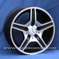 Wheels Aleks 049 R15 W7 PCD5x112 ET35 DIA66.6 Silver+Black