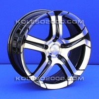 Wheels Aleks 2309 R17 W7.5 PCD5x114.3 ET35 DIA73.1 BFMB