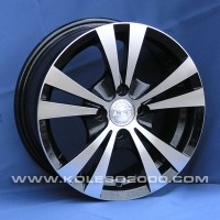 Wheels Aleks 5503 R14 W6 PCD4x100 ET35 DIA67.1 Silver+Black