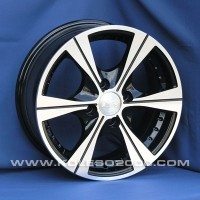 Wheels Aleks 5611 R14 W6 PCD4x98 ET35 DIA0 Black