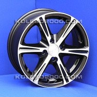 Wheels Aleks 6816 R14 W6 PCD4x100 ET40 DIA67.1 BFMB