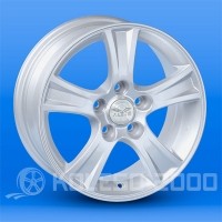 Wheels Aleks F5027 R15 W6.5 PCD5x108 ET40 DIA63.4 Silver