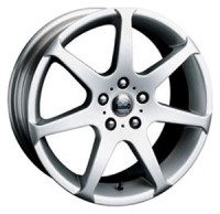 Wheels Alessio Giro R15 W6.5 PCD4x100 ET38 DIA0 Silver