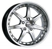 Wheels Alessio Mito R18 W8 PCD5x100 ET38 DIA0 Silver