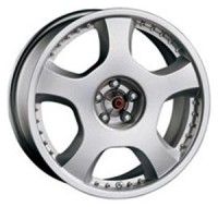 Wheels Alessio Monaco R15 W7 PCD4x108 ET20 DIA69.1 Silver