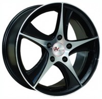 Wheels Alster Frankfurt R17 W7.5 PCD5x108 ET40 DIA73.1 Silver+Black