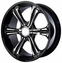 Wheels Aluchrom 285 R20 W9 PCD6x139.7 ET30 DIA110 Silver+Black