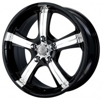 Wheels Aluchrom 306 R17 W7 PCD5x114.3 ET41 DIA67.1 Silver+Black