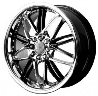 Wheels Aluchrom 315 R17 W7 PCD5x112 ET38 DIA73.1 Silver+Black