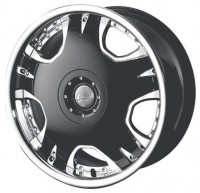 Wheels Aluchrom 321 R17 W7 PCD5x120 ET20 DIA72.6 Silver+Black