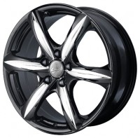 Wheels Aluchrom 335 R17 W7 PCD5x112 ET38 DIA73.1 Silver+Black