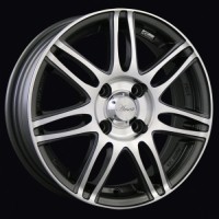 Wheels Amati 7519 R14 W5 PCD4x100 ET38 DIA73.1 GMFP