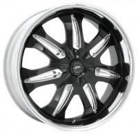 Wheels American Racing AR-381 Hustler R18 W8 PCD5x120 ET40 DIA72.69 Black