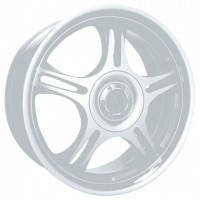 Wheels American Racing AR-95 Estrella R15 W7 PCD4x100 ET35 DIA72.69 Silver