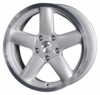 Wheels ASW X-Rad R17 W8 PCD5x120 ET35 DIA0 Silver
