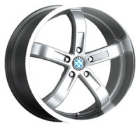 Wheels Beyern Five R18 W8.5 PCD5x120 ET15 DIA0 Silver