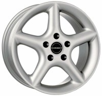 Wheels Borbet CF R14 W6 PCD4x108 ET17 DIA64 Silver