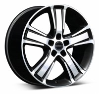 Wheels Borbet MA R18 W8 PCD5x112 ET35 DIA72.5 Black. Polished end face