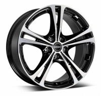 Wheels Borbet XL R18 W8 PCD5x120 ET35 DIA72.6 Graphite. Polished end fa