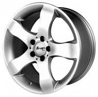 Wheels BTS A309 R17 W8 PCD5x100 ET35 DIA0 Silver