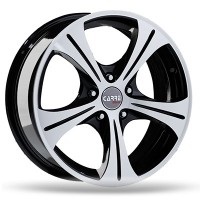 Wheels Carre 743 R13 W5.5 PCD4x100 ET28 DIA67.1 Silver