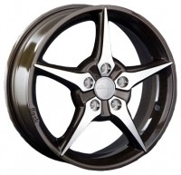 Wheels Catwild R3 R15 W6 PCD5x100 ET43 DIA57.1 Silver+Black