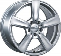 Wheels DBV Como R15 W6.5 PCD5x100 ET40 DIA63.3 Silver