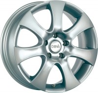 Wheels DBV Lappland R14 W5.5 PCD4x100 ET35 DIA63.3 Silver