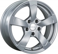 Wheels DBV Torino II R16 W7 PCD5x100 ET38 DIA63.3 Silver