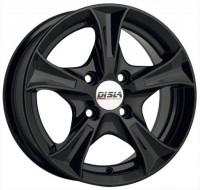 Wheels Disla Luxury R14 W6 PCD4x98 ET37 DIA67.1 Black