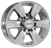 Wheels Dotz Luxor R17 W8 PCD6x139.7 ET20 DIA110 Chrome