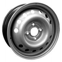 Wheels Eurodisk 53A43C R14 W5.5 PCD4x100 ET43 DIA60.1 Silver