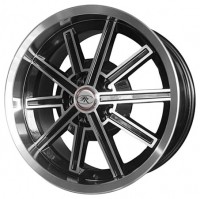 Wheels F&R 0067 R18 W8.5 PCD5x114.3 ET42 DIA73.1 Silver+Black