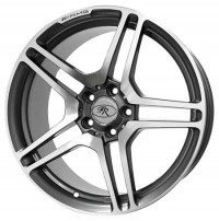 Wheels F&R 541 R18 W8.5 PCD5x112 ET37 DIA66.6 Silver+Black