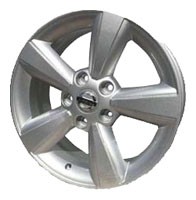 Wheels F&R 569 (NS38) R17 W7 PCD5x114.3 ET40 DIA66.1 Silver