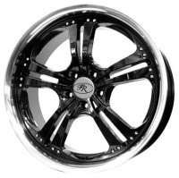 Wheels F&R 587 R20 W8.5 PCD5x120 ET35 DIA74.1 Silver+Black