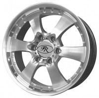 Wheels F&R 611 R18 W8 PCD6x139.7 ET30 DIA106.5 Silver