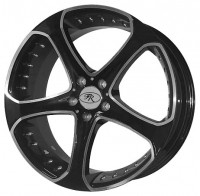 Wheels F&R 668 R19 W8.5 PCD5x120 ET45 DIA74.1 Silver+Black